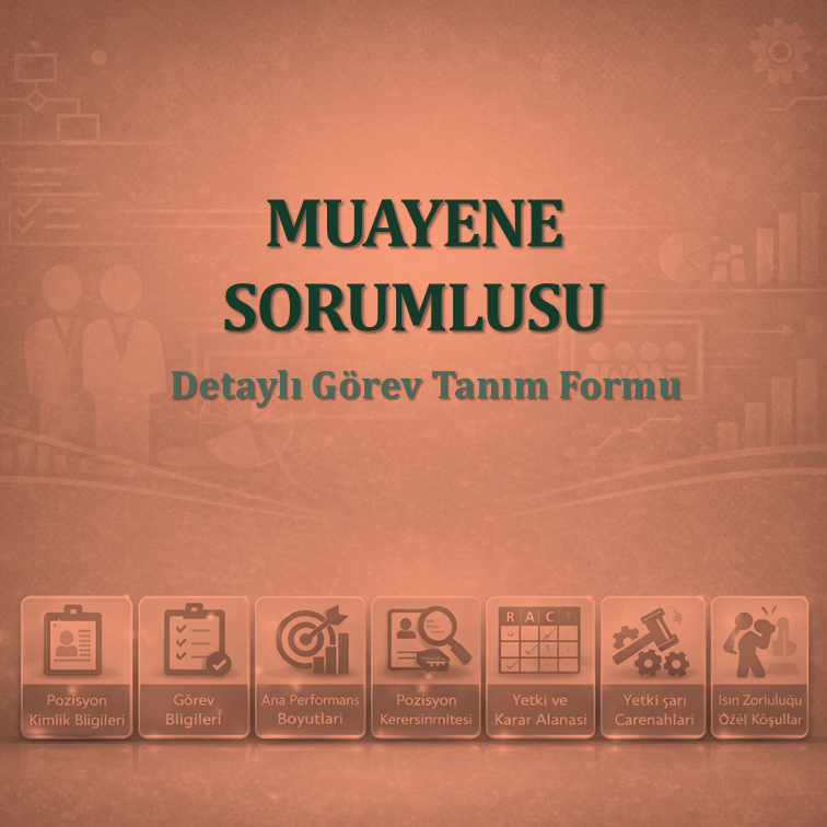 Muayene Sorumlusu Görev Tanım Dokümanı