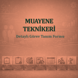 Muayene Teknikeri Görev Tanım Dokümanı