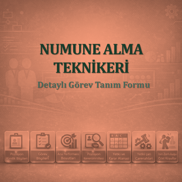 Numune Alma Teknikeri Görev Tanım Dokümanı