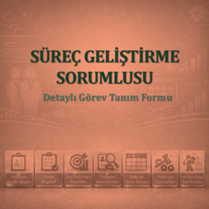 Süreç Geliştirme Sorumlusu Görev Tanım Dokümanı