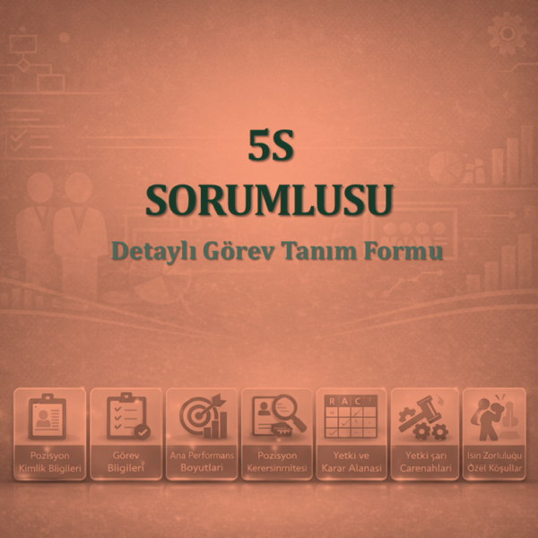5S Sorumlusu Görev Tanım Dokümanı