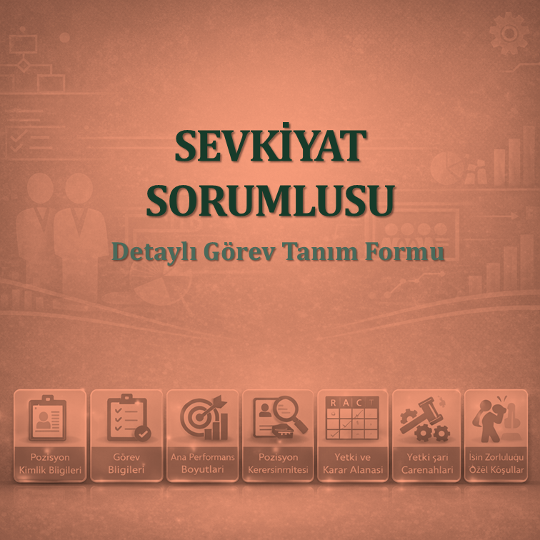 Sevkiyat Sorumlusu Görev Tanım Dokümanı