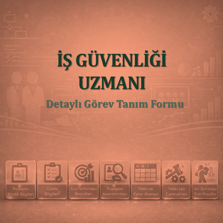 İş Güvenliği Uzmanı Görev Tanım Dokümanı