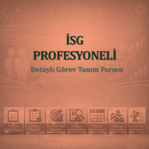 İSG Profesyoneli Görev Tanım Dokümanı
