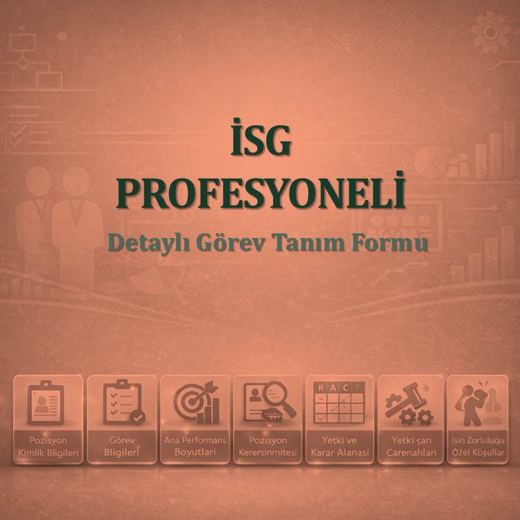 İSG Profesyoneli Görev Tanım Dokümanı