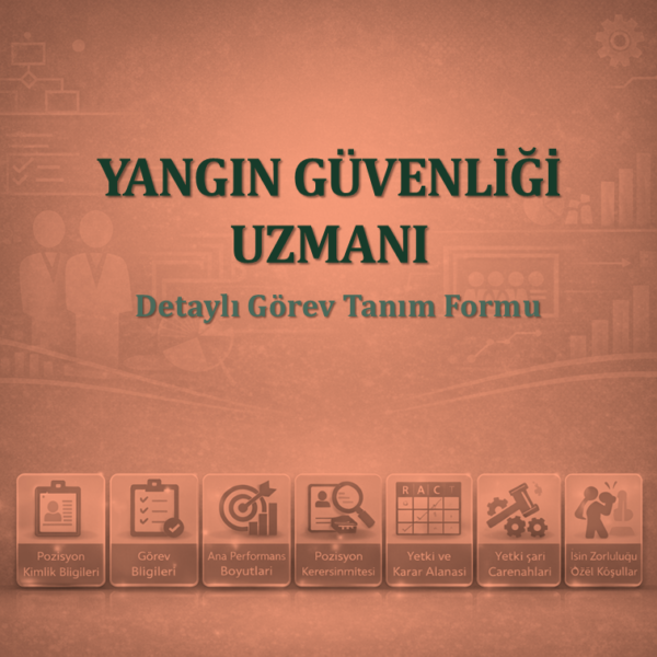 Yangın Güvenliği Uzmanı Görev Tanım Dokümanı