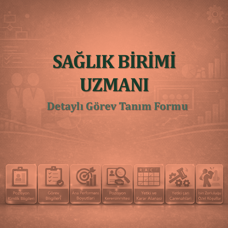 Sağlık Birimi Uzmanı Görev Tanım Dokümanı