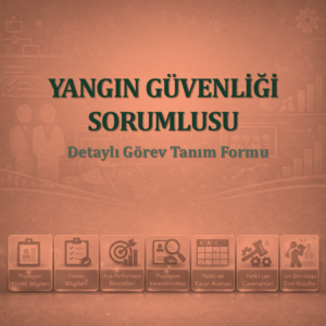 Yangın Güvenliği Sorumlusu Görev Tanım Dokümanı