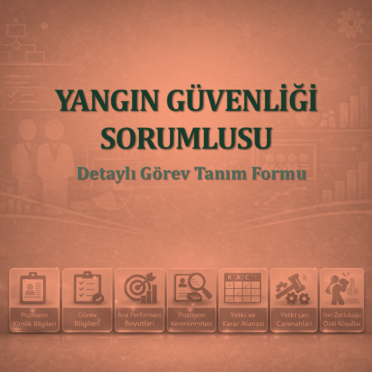 Yangın Güvenliği Sorumlusu Görev Tanım Dokümanı