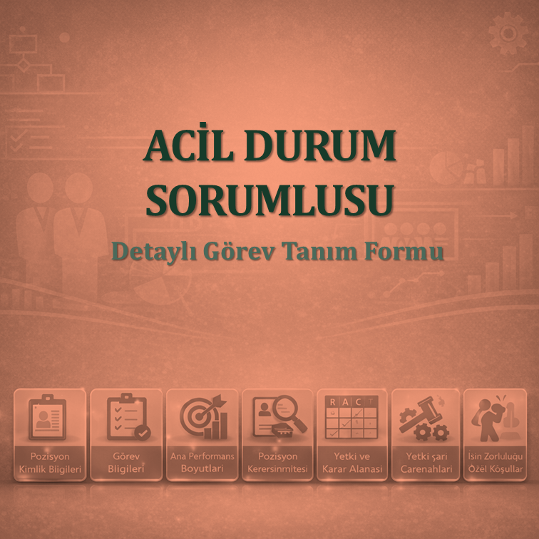 Acil Durum Sorumlusu Görev Tanım Dokümanı