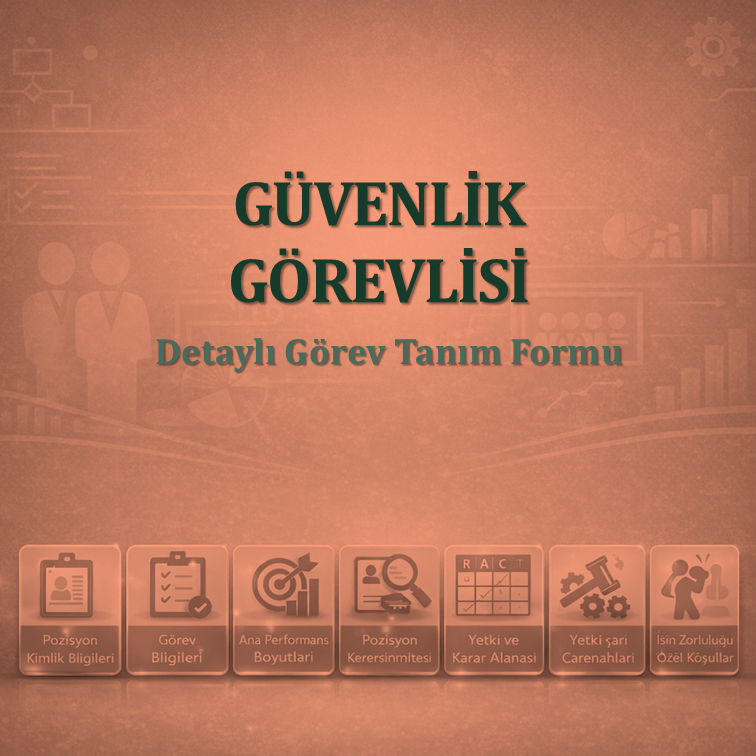 Güvenlik Görevlisi Görev Tanım Dokümanı