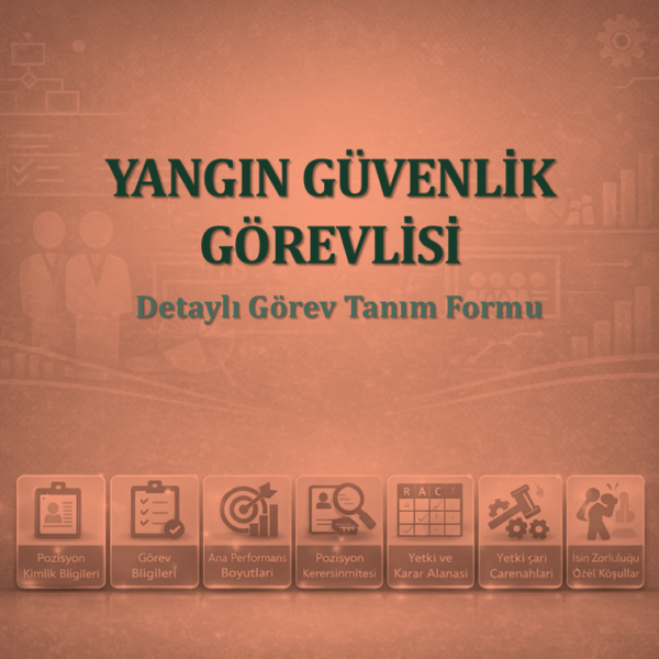 Yangın Güvenlik Görevlisi Görev Tanım Dokümanı