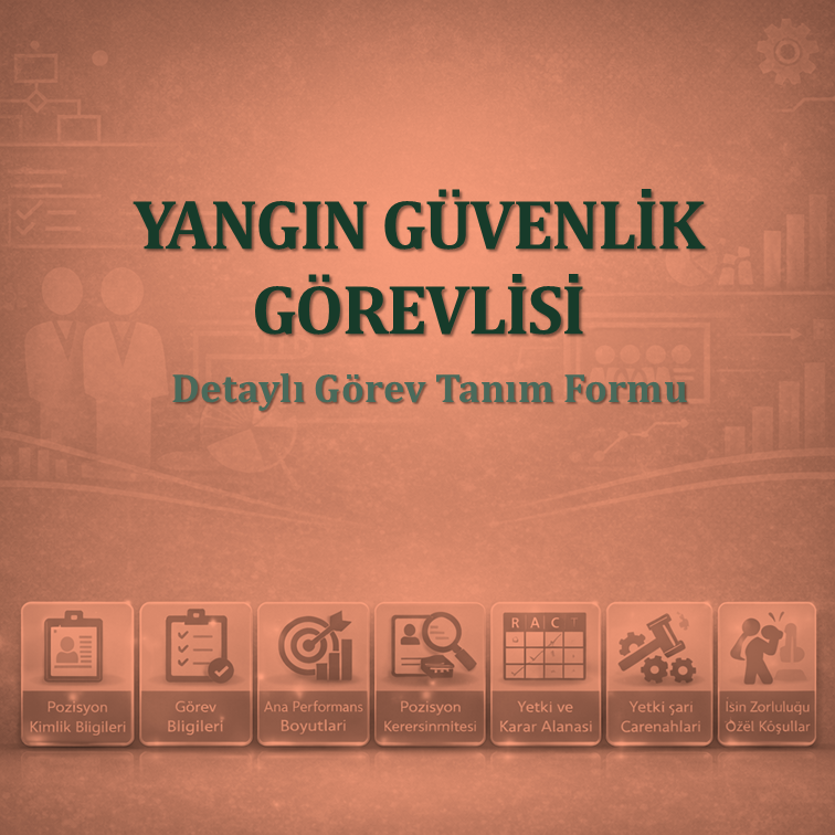 Yangın Güvenlik Görevlisi Görev Tanım Dokümanı