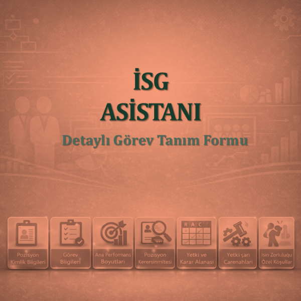 İSG Asistanı Görev Tanım Dokümanı