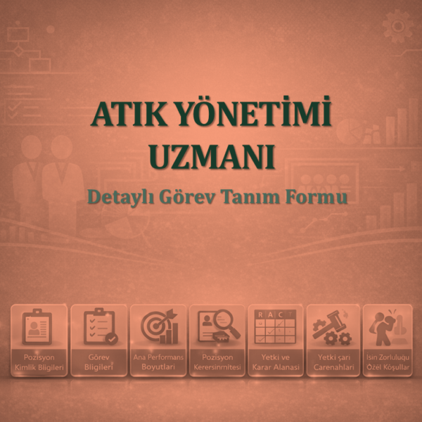 Atık Yönetimi Uzmanı Görev Tanım Dokümanı