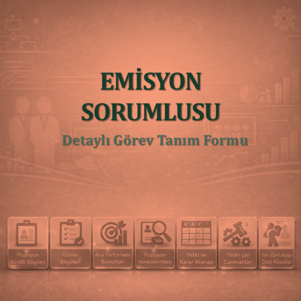 Emisyon Sorumlusu Görev Tanım Dokümanı