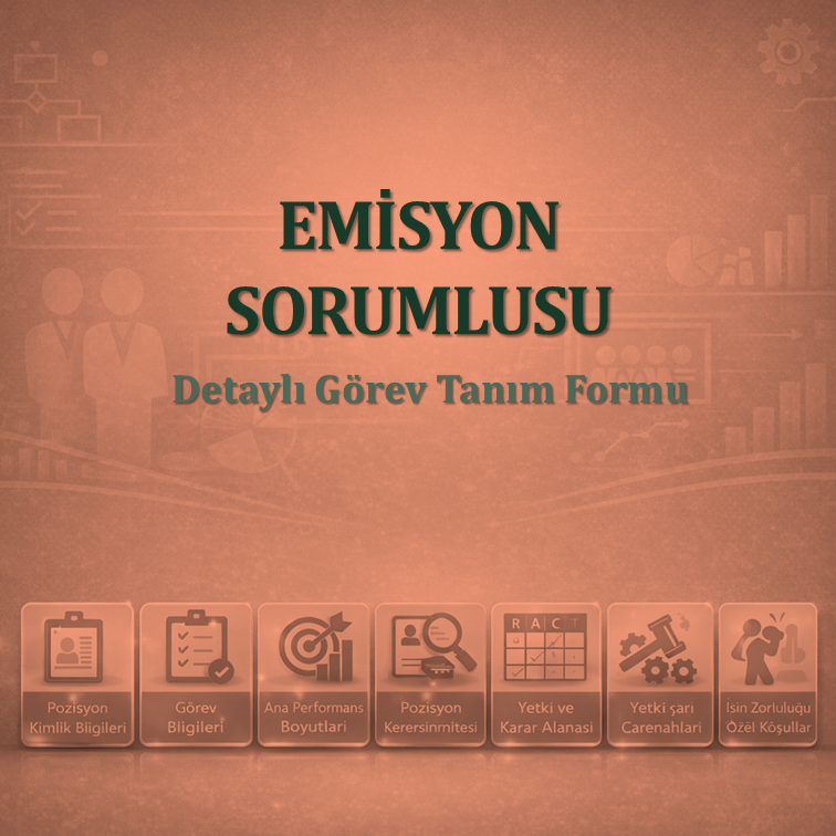 Emisyon Sorumlusu Görev Tanım Dokümanı