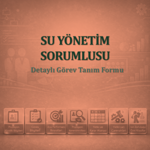 Su Yönetim Sorumlusu Görev Tanım Dokümanı