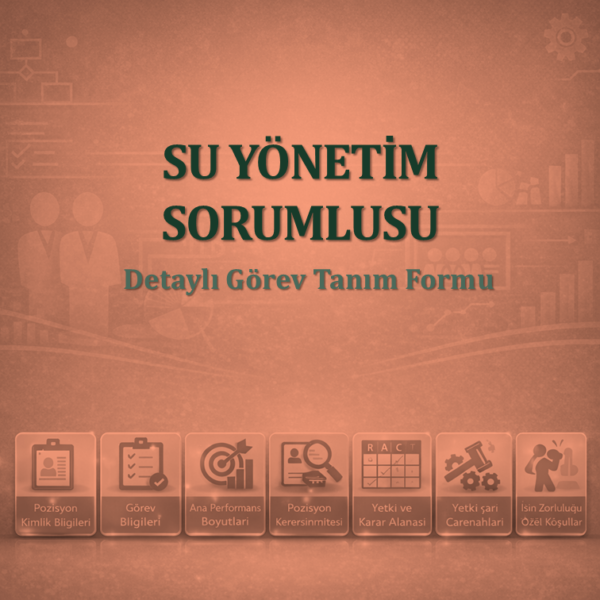 Su Yönetim Sorumlusu Görev Tanım Dokümanı