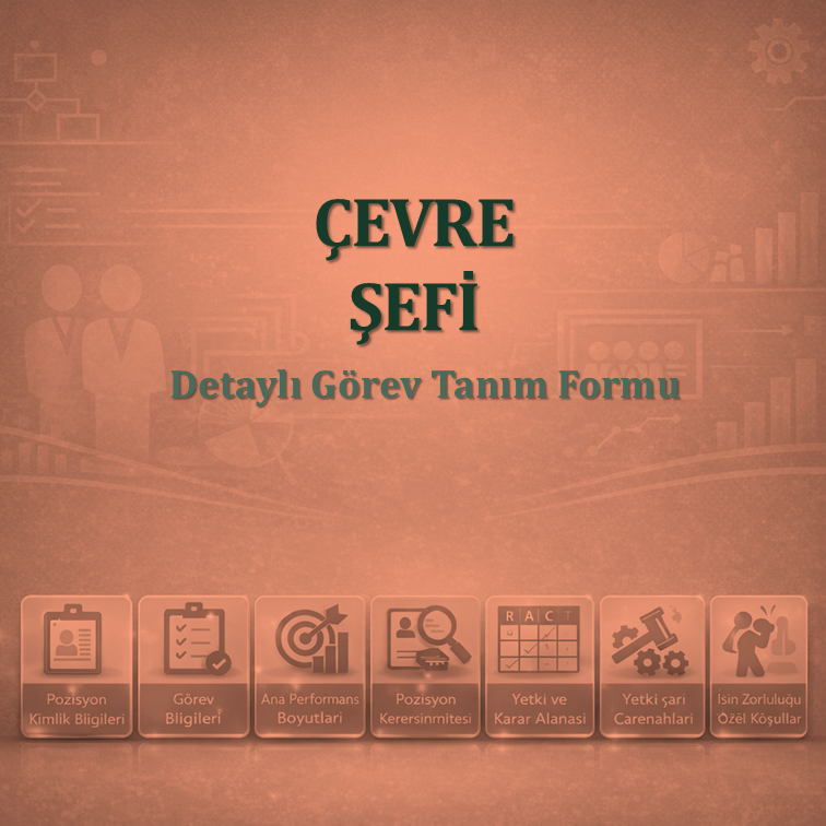 Çevre Şefi Görev Tanım Dokümanı