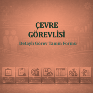 Çevre Görevlisi Görev Tanım Dokümanı