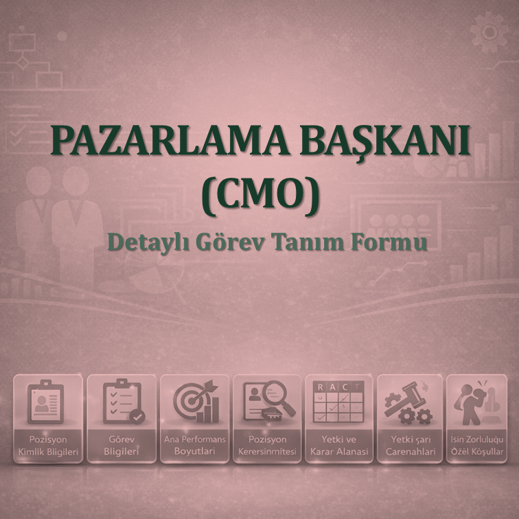 Pazarlama Başkanı (CMO) Görev Tanım Dokümanı