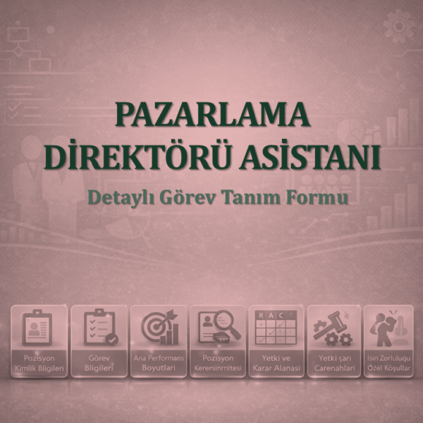 Pazarlama Direktörü Asistanı Görev Tanım Dokümanı