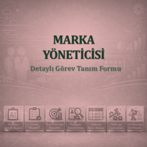 Marka Yöneticisi Görev Tanım Dokümanı