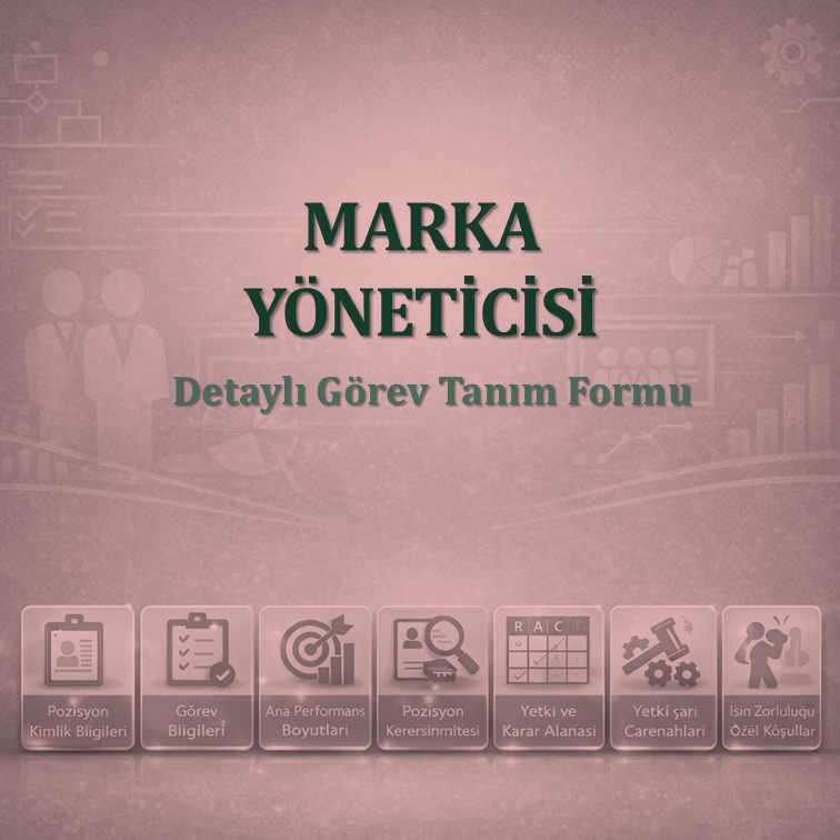 Marka Yöneticisi Görev Tanım Dokümanı