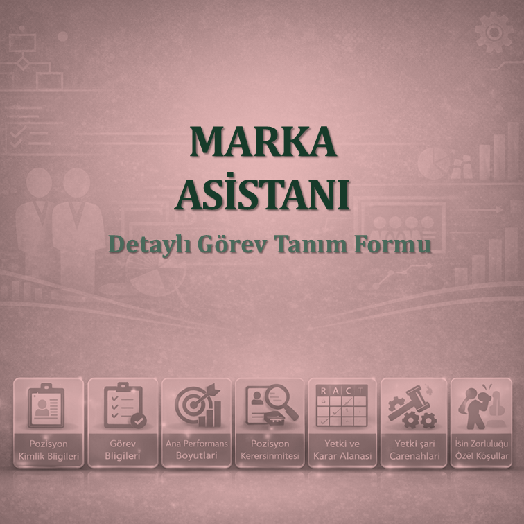Marka Asistanı Görev Tanım Dokü