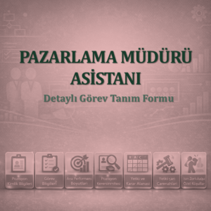Pazarlama Müdürü Asistanı Görev Tanım Dokümanı